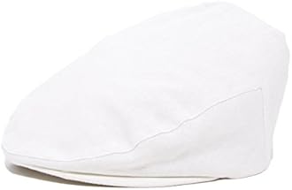 Born to Love Scally Cap White Baptism Christening Baby Jeff Driver Cap, White, 12-18 Months