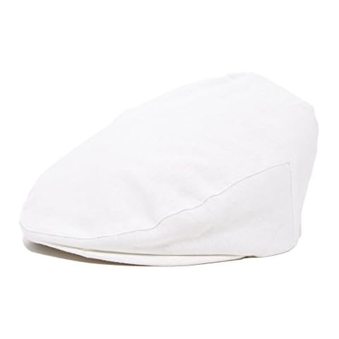Born to Love Newborn Toddler White Baptism Scally Cap Baby Christening Hat Jeff Driver Cap Xs 12 to 18m, 48cm Cover