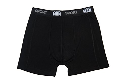RUFINA #947-4 Pack- Men's Athletic Stretch Cotton Classics Boxer Soft Waistband3