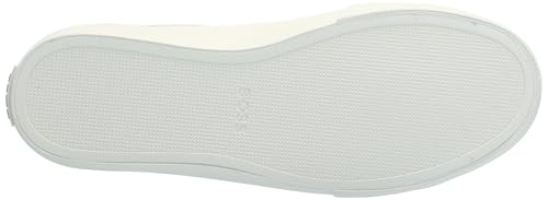Image of BOSS Men's Aiden Logo Block Leather Low Top Sneakers | Casual Shoes
