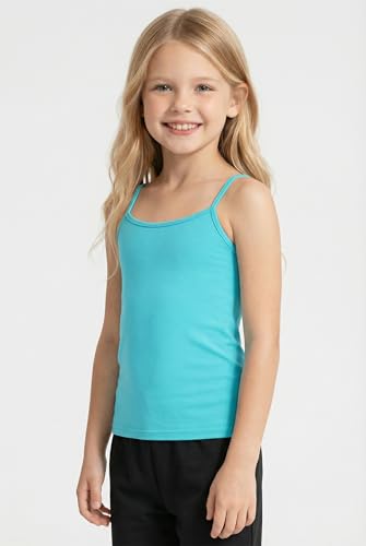 Image of Kurve Girl's Sleeveless Tank Top - Stretch Undershirts Cami Camisole, UV Protective Fabric, Rated UPF 50+ (Made in USA)