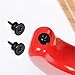 ZUXOCY Set of 2 Guitar Strap Locks Antislip Buttons Metal Strap Buttons Guitar Strap Buttons for Electric Guitar and Bass