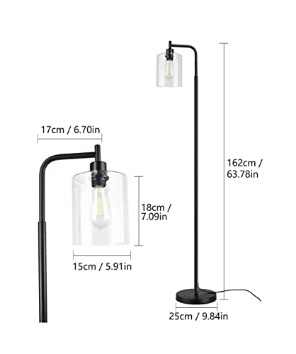 Lámpara de pie LED industrial que ilumina y decora tu salón 3