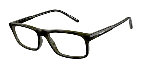Image of ARNETTE mens An7194 Dark Voyager Rectangular Prescription Eyewear Frames