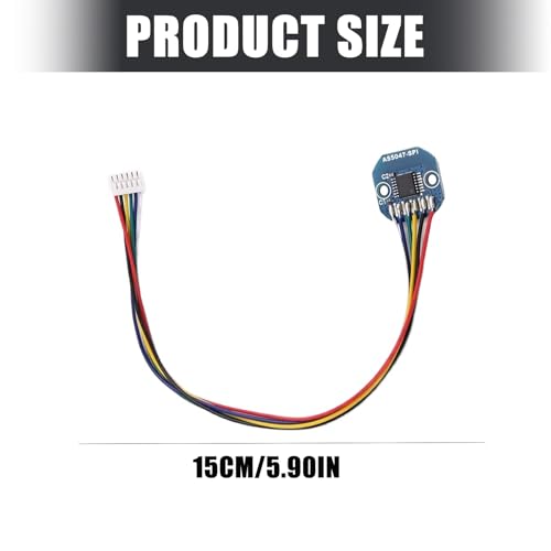 Módulo de sensores giratorios digitales AS5047P SPI de 14 bits para motor BLDC 3