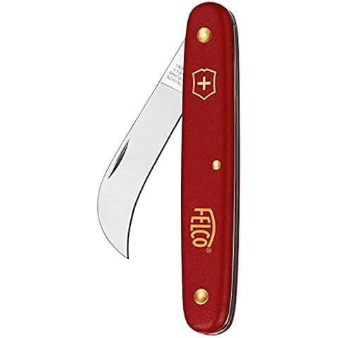 Felco Grafting and Pruning Knife with Nylon Handle - Red Cover