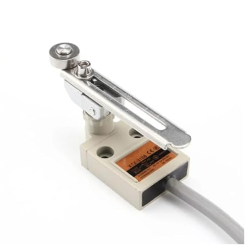 Interruptor de límite IP67 estanco XTZ-3108 con rodillo y 3m de cable para entornos húmedos