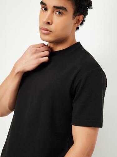 Image of Max Men's Solid Regular Fit T-Shirt