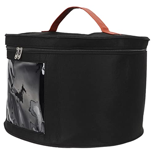 Garneck Felt Hat Storage Box for Men and Women Organizer for Closet and Travel Design for Caps and Accessories Storage Container