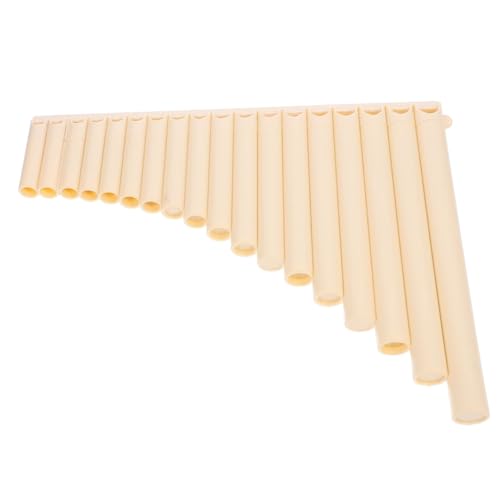 Garneck 1 Set Pipe Key Pan Flute Musical Instrument for Beginners Portable Educational Panpipes Durable Design for School Performance Sound