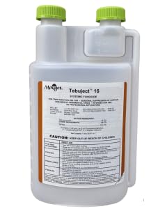 Mauget Tebuject HP - Injectable Tebuconazole Fungicide 1 Liter Bottle (Oak Wilt, Dutch Elm Disease, Anthracnose)