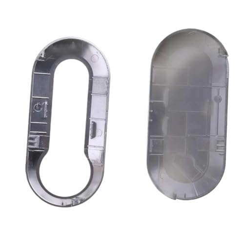 Coque de clé télécommande compatible 500 boîtier rabat haute résistance pour Punto Panda - 5