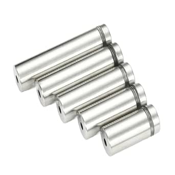 Heavy-duty bracket fasteners, 4/6pcs 12mm Stainless Steel Acrylic ...