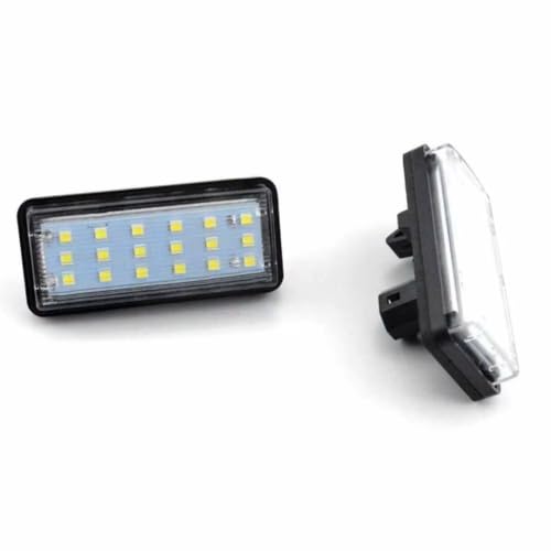 Luz de matrícula para viajes nocturnos en Lexus GX470