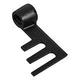 BESPORTBLE Brotbackautomat Rührpaddel Ersatzteil aus Edelstahl Schwarz Antihaftbeschichtet für Brotbackzubehör Teigkneter Zubehör Wiederverwendbar