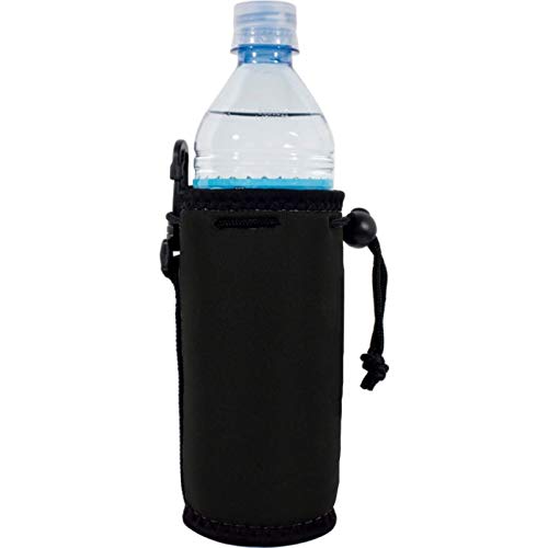 Blank Neoprene Water Bottle Coolie (4 Pack, Black)