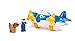 Wow Toys Police Plane Pete – Friction Powered Toy Plane with Pilot & Police Figures | No Batteries, Durable Preschool Vehicle for Toddlers Ages 1–5