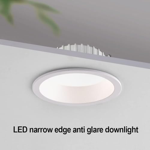 Foco LED empotrable de 3/4 pulgada y 7W luz blanca pack de 12 para techos modernos 3