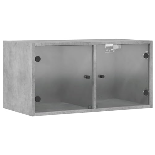 Armoire suspendue en bois pour libérer l'espace au sol