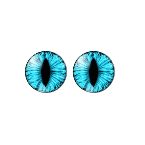 Image of Beast Eyes Headlight Decals Pair,Funny DIY Decals for Truck Car Body Window Bumper Decoration Headlight Decal 3D Stereo Eyes Stickers Decal Round Headlight Decal(2Pcs 8In) (H)