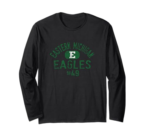 Eastern Michigan Eagles Vintage 1849 Officially Licensed Long Sleeve T-Shirt