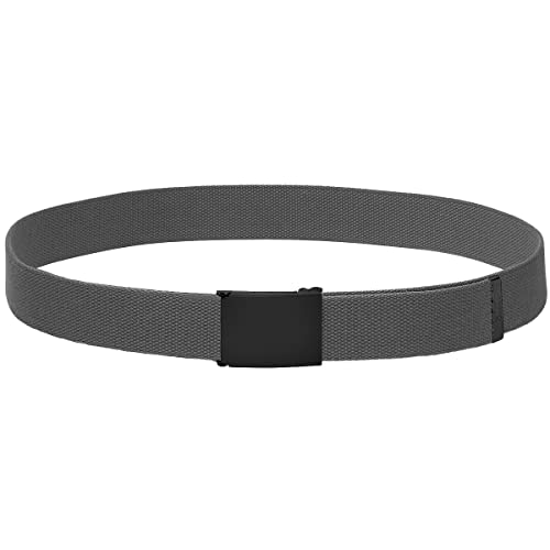 Image of Falari Canvas Web Belt Fully Adjustable Cut to Fit Golf Belt Flip Top Buckle