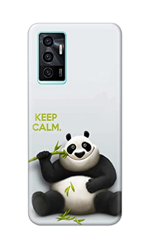 Image of PRINTFIDAA� Printed Hard Back Cover Case for Vivo V23e | V23e 5G | Vivo Y75 4G Back Cover (Cartoon Panda) -2808