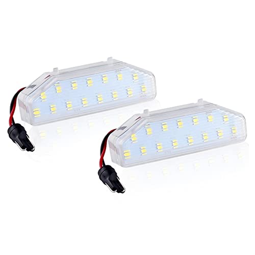 Luz de matrícula blanca bombilla trasera para Mazda 6 GH 2007-2012 y Mazda RX8