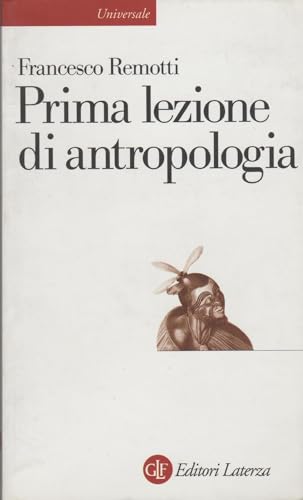 Prima lezione di antropologia