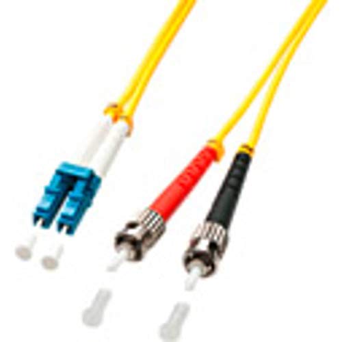 LINDY Fibre Optique Duplex LC/St OS2, 2m