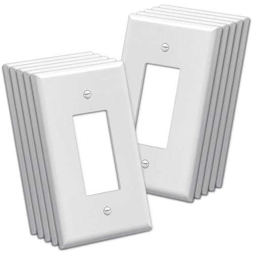 BESTTEN 10 Pack Oversize Decor Wall Plate