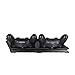 Ventola di raffreddamento Supporto verticale Doppia stazione di ricarica, supporto Stazione ventola di raffreddamento Dock di ricarica per PS4 Pro, base supporto console (Nero) immagine
