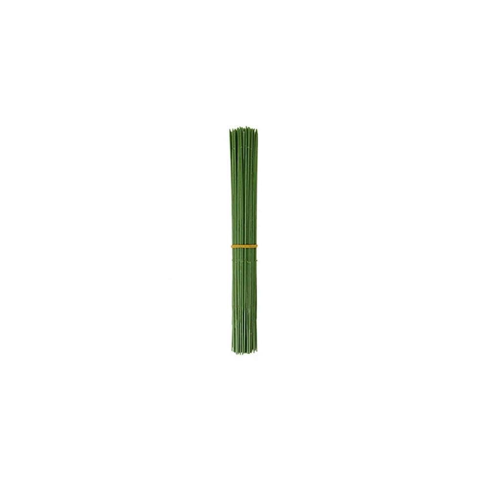 LIUBI 20Pcs Artificial Potted Stem Plastic Gardening Flower Rod Plant Wire Bouquet Wrap Flower Stick Florist Craft Decor