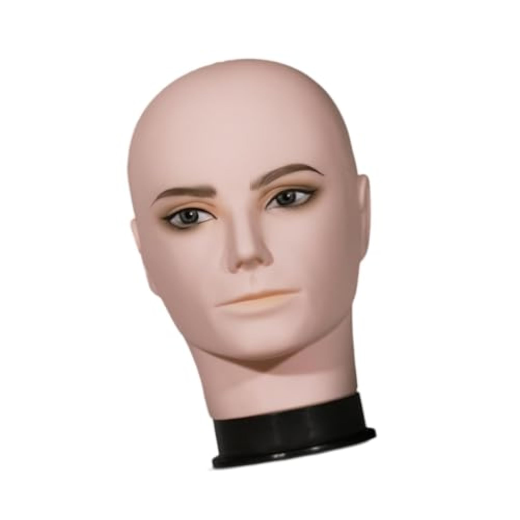 Male Bald Mannequin Head for Hairdressing Training