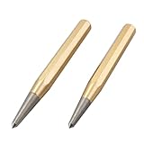 Ubric 2 Stück Körner, 4mm Schaftspitze, 10x100mm legierter Stahl Körner, für Metall, Holz, Glas, für Hausreparaturen