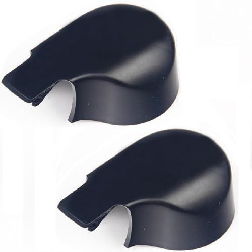 Qunyince 2Pcs Car Rear Wiper Arm Cover Cap for VW Golf MK6/MK7 Golf Polo Passat B8 Touran, Replacement 5K6 955 435