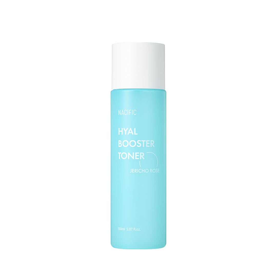 [NACIFIC] Hyal Booster Toner 150ml 5.07fl.oz 55% Jericho Rose Extract, Hyaluronic Acid, Calming, ph5.5, Radiance Hydration Skin's Moisture Barrier Korean Skincare for All Skin Types
