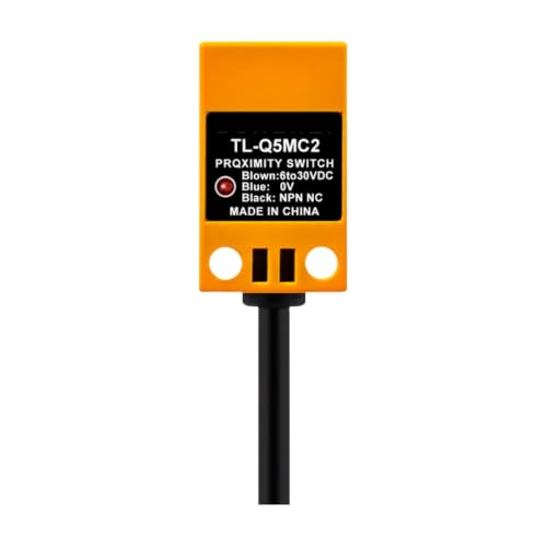 Commutateur TL-Q5MC2 de proximité métallique résistant pour convoyeur carré