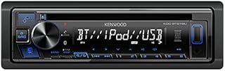 KENWOOD KDC-BT278U CD Car Stereo w/ Bluetooth, Single DIN, App Control & AM/FM Radio, USB Port, AUX Input