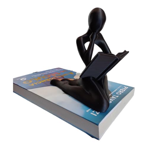 Estátua Decorativa Minimalista, Leitor com Livro, Escultura Moder...