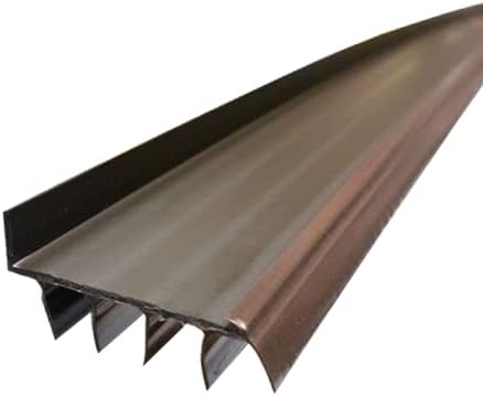 Universal Wood Door Bottom Sweep (2 1/4" x 48", Brown)