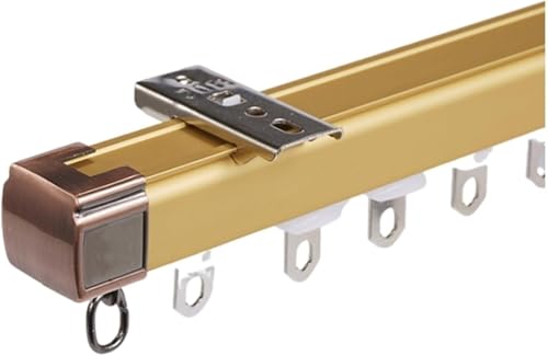Riel de cortina para techo y pared K ajustable de 100-600 cm como divisor versátil 2