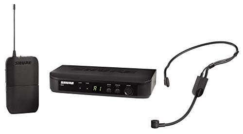 Shure Blx14/P31 Wireless Microphone System With Blx4 Receiver, Blx1 Bodypack Transmitter And Pga31 Headset Condenser Mic For Hands-Free Audio, Perfect For Active Performers - J11 Band #TOP5