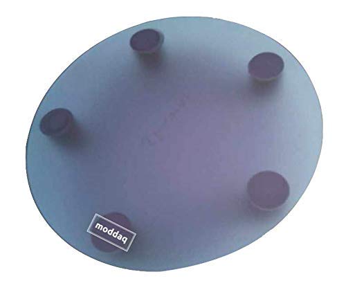 Image of Original Moddaq Toughened Glass Chakla /Polpat | Unique | Hygienic | Lifetime Value | Light | Stable 5 Legs | Modern Design | Best Chakla | Better than wooden, acrylic, granite or marble