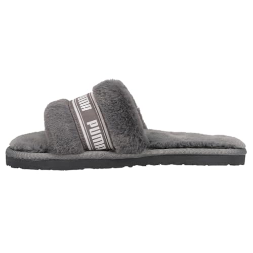 PUMA Kids Girls Fluffy Slide Casual Sandals Casual - Grey3