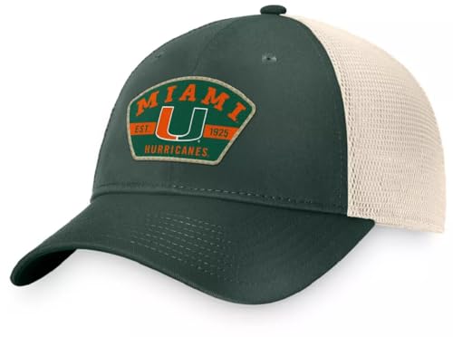 Gorra Trucker Ajustable University Miami Multicolor miniatura 1