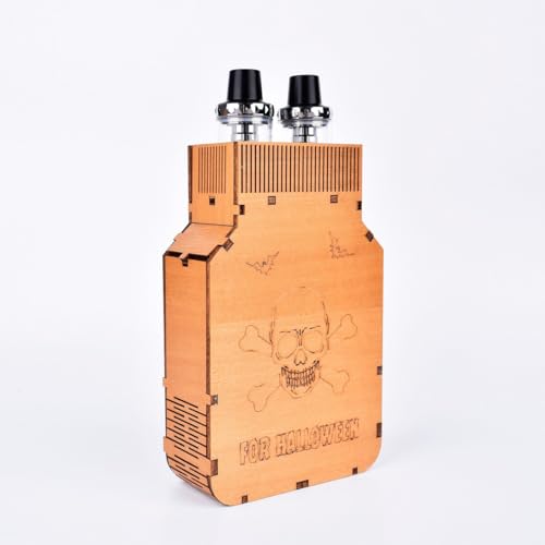 Máquina de humo portátil de mano doble cabezal miniatura 3