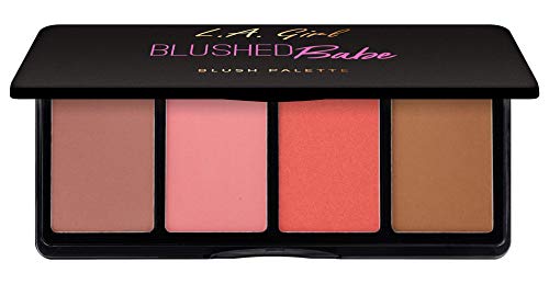 L.A. Girl Fanatic Blush Palette, Blushed Babe Pinks, 1 oz