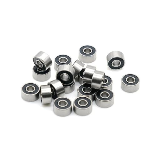 Kit de 10 roulements rigides à billes S687RS pour la réparation de vos rollers et vélos
