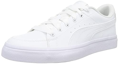 Puma EB Sneakers, Bulk V Coat, Bulk, 22 Autumn Winter Colors Puma White/Puma White (01), 8.5